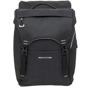 Comparateur de prix : New Looxs sac à vélo double Sports 32 litres polyester noir
