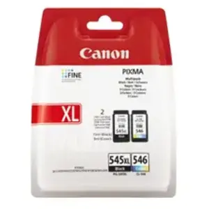 pack de cartouches canon pg-545 noir xl et cl-546 couleurs pas cher