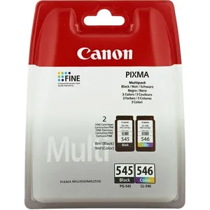 Comparateur de prix : Canon PGI545/CLI546 Pack 2 cartouches Noire et Couleurs (8287B005)