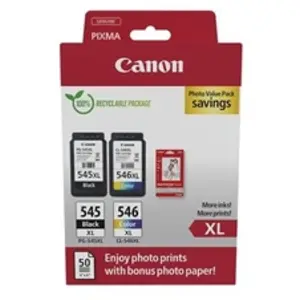 Comparateur de prix : Canon PG-545 XL / CL-546 XL Photo Value Pack