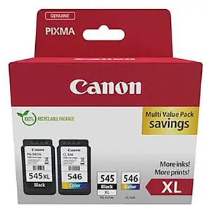 Comparateur de prix : Cartouche d'encre CANON PG-545XL/CL-546XL PVP TU