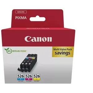 Comparateur de prix : Conso imprimantes - CANON - CLI-526 - Multipack C/M/J / 9 ml 4541B018