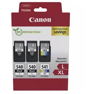 Comparateur de prix : Canon Pack Noire*2 + Couleur - PG-540Lx2/CL-541XL MULTI