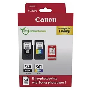 Comparateur de prix : Cartouche d'encre CANON PG560/CL561 + Papier