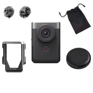 Comparateur de prix : Canon POWERSHOT V10 Kit de vlogging avancé 20MP WiFi Argent