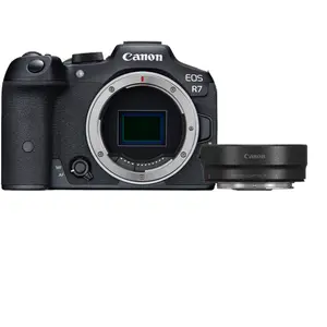 Comparateur de prix : Canon Canon EOS R7 Boitier nu + Bague d'adaptation EF-EOS R
