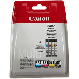Pack de cartouches d'origine Canon CLI-581 noir/couleur pas cher