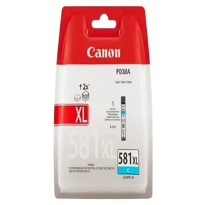 Comparateur de prix : Cartouche d'encre CANON CLI-581 XL Cyan TU