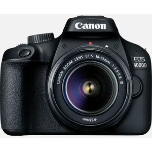 Comparateur de prix : Appareil photo Canon Appareil photo reflex EOS 4000D, noir + 18-55 III