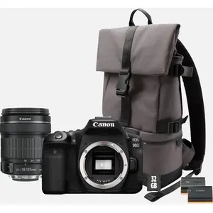 Canon Canon EOS 90D - Appareil photo numérique - Reflex - 32.5 MP - 4... pas cher