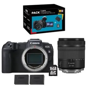 Comparateur de prix : Appareil photo hybride Canon EOS RP Noir + RF 24-105mm f/4-7.1 IS STM ...