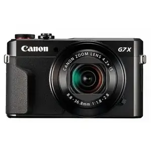 Pack Fnac Appareil photo Compact Canon PowerShot G7X Mark II + Etui + Carte mémoire SD 32 Go pas cher