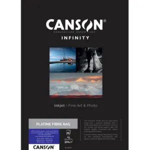 Canon Canson Infinity Platine Fibre Rag 310 g/m² A3 - 25 feuillesVendu parcanon