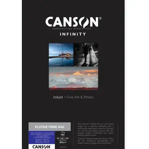 Canon Canson Infinity Platine Fibre Rag 310 g/m² A3 Plus - 25 feuillesVendu parcanon