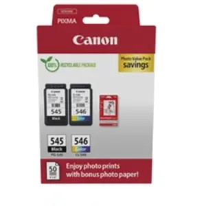 Comparateur de prix : Canon Cartouche d'encre originale PG-545 Noir + CL-546 Multicouleur TU