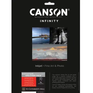 Canson Infinity Somerset Enhanced Discovery Pack (8Â feuilles) pas cher