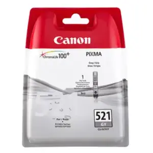 Canon CLI-521 Cartouche GY Gris (Pack Plastique sécurisé) pas cher