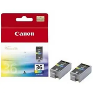 Comparateur de prix : Canon CLI-36 Colour Ink Cartridge Twin Combo Pack - 1511B018
