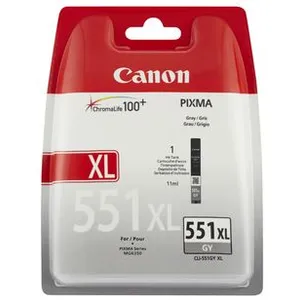 Comparateur de prix : Conso imprimantes - CANON - CLI-551 XL - Gris/ 11 ml 6447B004