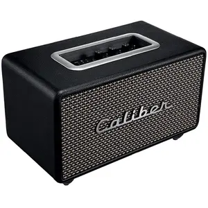Haut-parleur - Caliber Hfg411bt - Bluetooth Usb Rétro 355 X 195 X 210 Mm Noir pas cher
