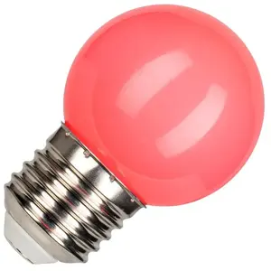 Bailey Ampoule Spherique Rouge | LED Filament 1W | E27 Plastique pas cher
