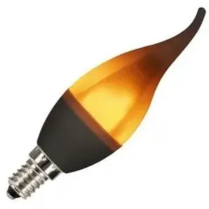 Comparateur de prix : Bailey | LED Ampoule Flamme à pointe | E14 | 1W (remplace 5W) Dépolie