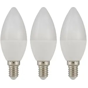 Bailey | 3x LED Ampoule flamme | E14 | 5.5W pas cher