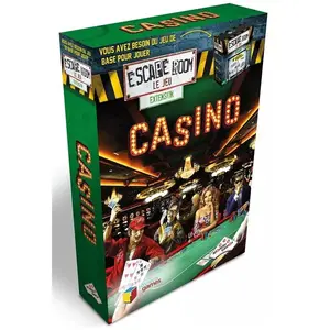 Comparateur de prix : Jeu de société Identity Games Escape Room Pack extension Casino