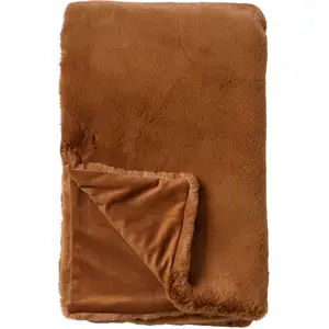 Dutch Decor Plaid Zinzi - Marron 140x180 cm pas cher