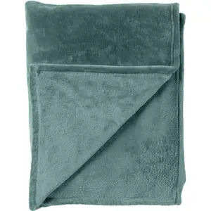 Dutch Decor Plaid Charlie - Vert 200x220 cm pas cher