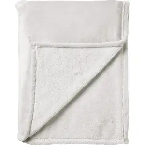 Dutch Decor Plaid Charlie - Blanche 200x220 cm pas cher