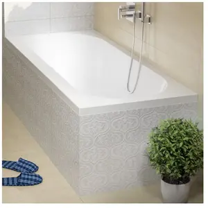 Riho Carolina Baignoire rectangulaire encastrée, B055001005,Vendu pardarty