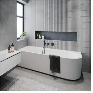 Comparateur de prix : Riho Desire Baignoire d’angle, avec tablier, B087001005,