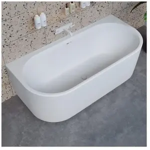 Comparateur de prix : Riho Valor Baignoire semi-îlot, avec tablier, B131001105,