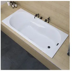 Riho Lazy Baignoire rectangulaire encastrée, B078001005, pas cher