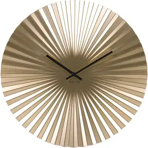 Comparateur de prix : Horloge murale - Karlsson - KA5657GD - Métal or - Design contemporain - À suspendre