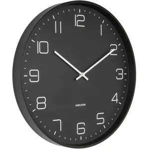 Comparateur de prix : Karlsson Horloge en métal mat Lofty 40 x 4.5
