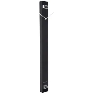 Karlsson Horloge haute Discreet Long en bois - Hauteur 90 cm - PRESENT TIME TU