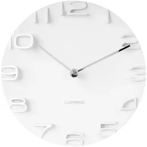Karlsson wandklok New Vintage zwart | wehkamp
