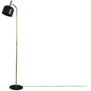 Comparateur de prix : Leitmotiv Present Time - Lampadaire Smart en émail Noir taille unique