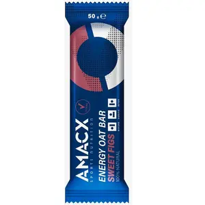 Comparateur de prix : Barre énergétique Amacx Energy Oat Bar goût figues (12 unités)