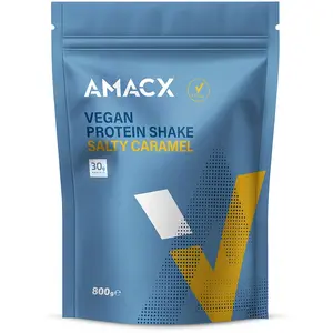 Comparateur de prix : Shake de récupération vegan Amacx saveur caramel 800 g