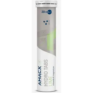 Comparateur de prix : Comprimés Amacx Hydro Tabs goût citron vert (3 unités)