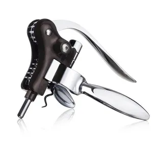 Comparateur de prix : VACUVIN Tire-bouchon à levier Noir - Lever Corkscrew
