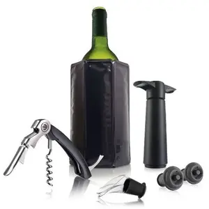 INTERNATIONAL INNOVATION CPY 596478 Coffret Acc. Vin Black Edition pas cher