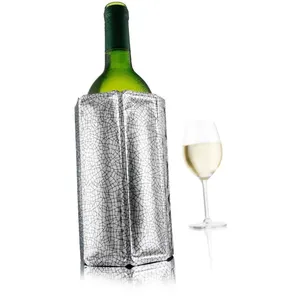 Comparateur de prix : VACUVIN Vacu vin - refroidisseur décor argenté - 38803606 TU