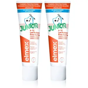 Elmex Junior 6-12 Years dentifrice pour enfants 2 x 75 mlVendu parnotino