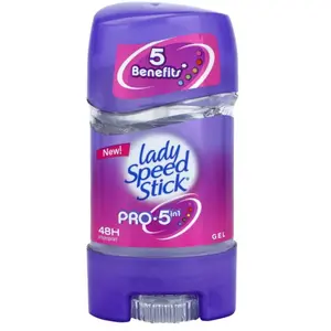 Lady Speed Stick 5 Benefits anti-transpirant gel (48h) 65 gVendu parnotino