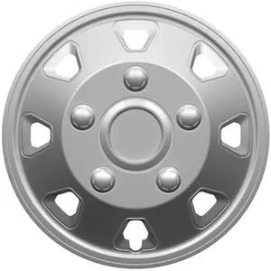 Comparateur de prix : AUTO-STYLE Jeu d'enjoliveurs Itah 14-inch argent (sphère)