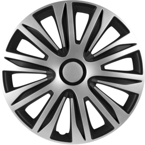 Comparateur de prix : AutoStyle Enjoliveurs Nardo 15 pouces ABS argent / noir lot de 4